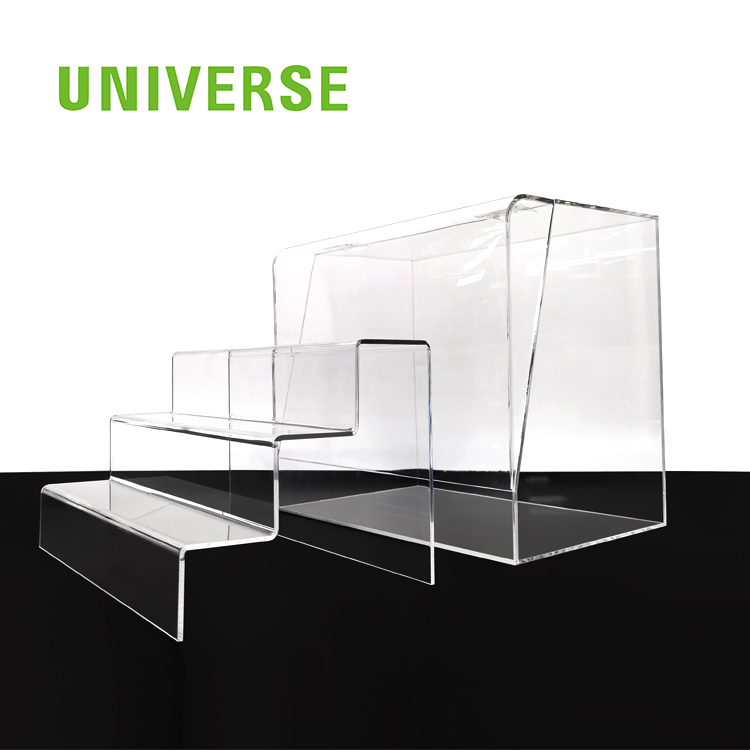 Highly Transparent Multi-layer Acrylic Toy Display Box with Flip-top Lid