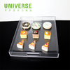 Transparent Waterproof Acrylic Box Tray with Handle